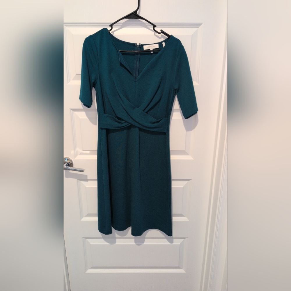 Elegant Teal Dress Brunch Style